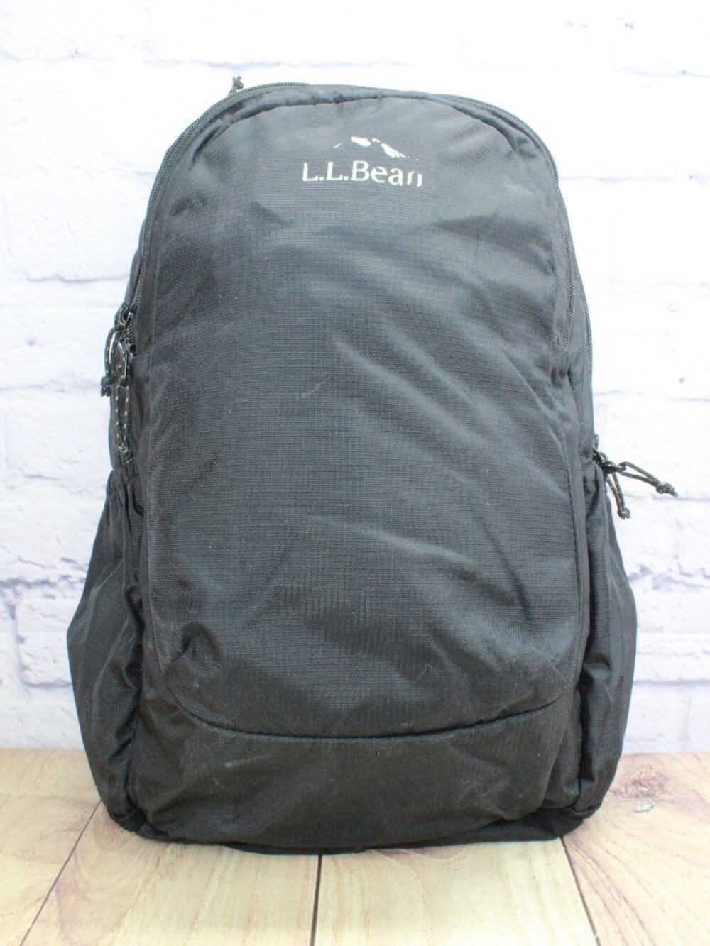 LL Bean Big Kids Comfort Carry Laptop Pack 28L Hiking Backpack READ FLAW